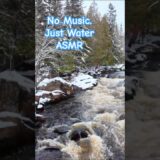 Loud Waterfall in Winter | Nature ASMR