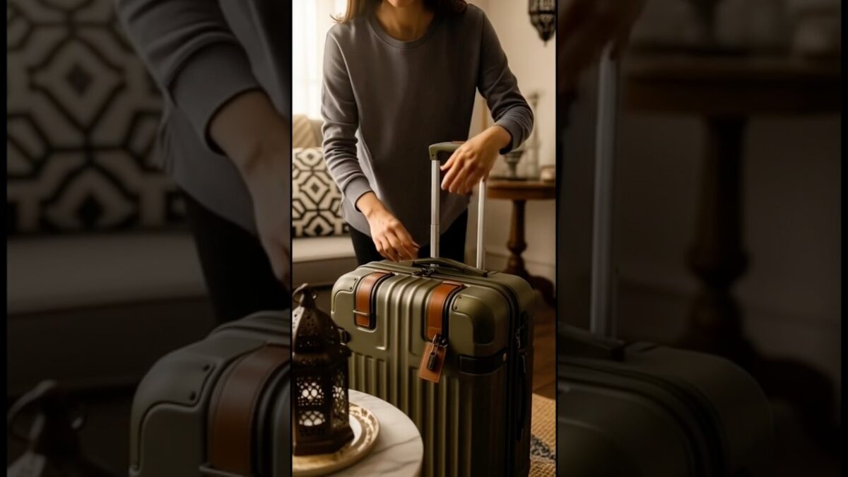 Modest Travel Essentials for Muslim Women | Safar Tips 🧕✨ #islamicshorts #safar #muslimwomen