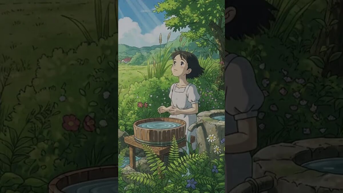 Morning Routine /Nature ASMR Ghibli-Style ASMR”