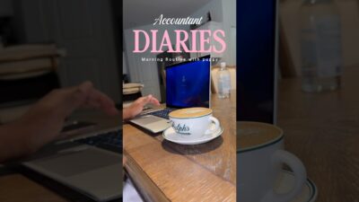 Morning routine with new puppy 🐾| accountant vlog #accountant #puppy #morningroutine