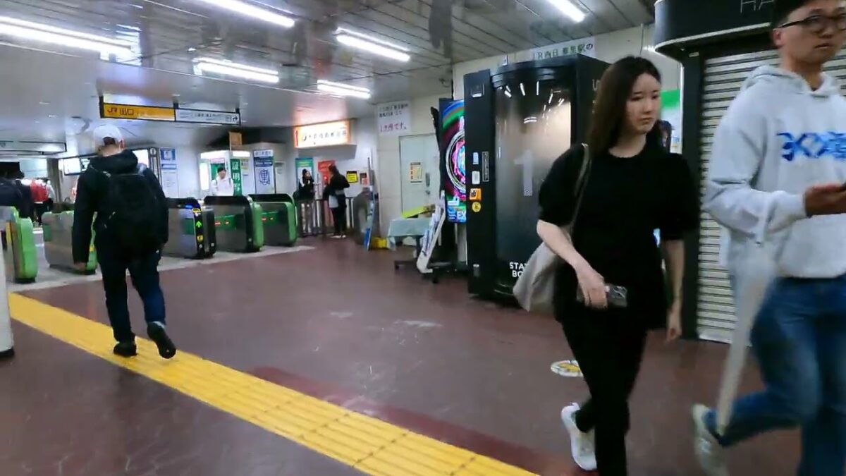 Nishi-nippori Station Transfer Walk 07 | Japan 4K ASMR | 西日暮里駅乗り換え | Nam Mai TV