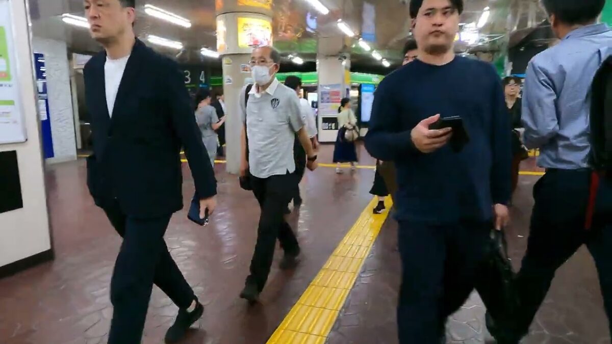 Nishi-nippori Station Walk 13 | Japan 4K ASMR | 西日暮里駅散歩 | Nam Mai TV