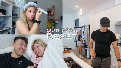 OUR 2026 MORNING ROUTINE + NEW YEAR RESET!!