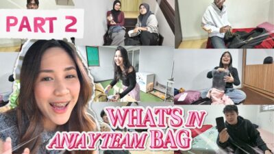 (PART 2) WHAT’S IN ANJAY TEAM BAG – KETAUAN KAN SIAPA YANG PALING RIBET ??!