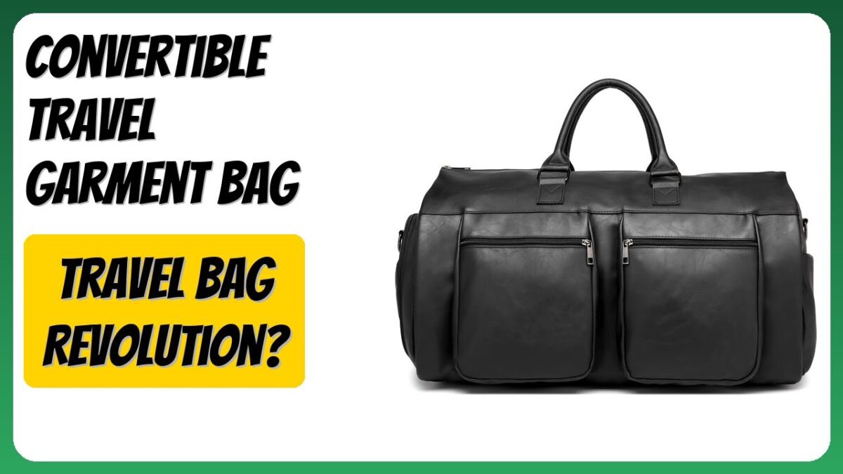 REVIEW (2026): Convertible Travel Garment Bag. Features