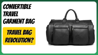 REVIEW (2026): Convertible Travel Garment Bag. Features