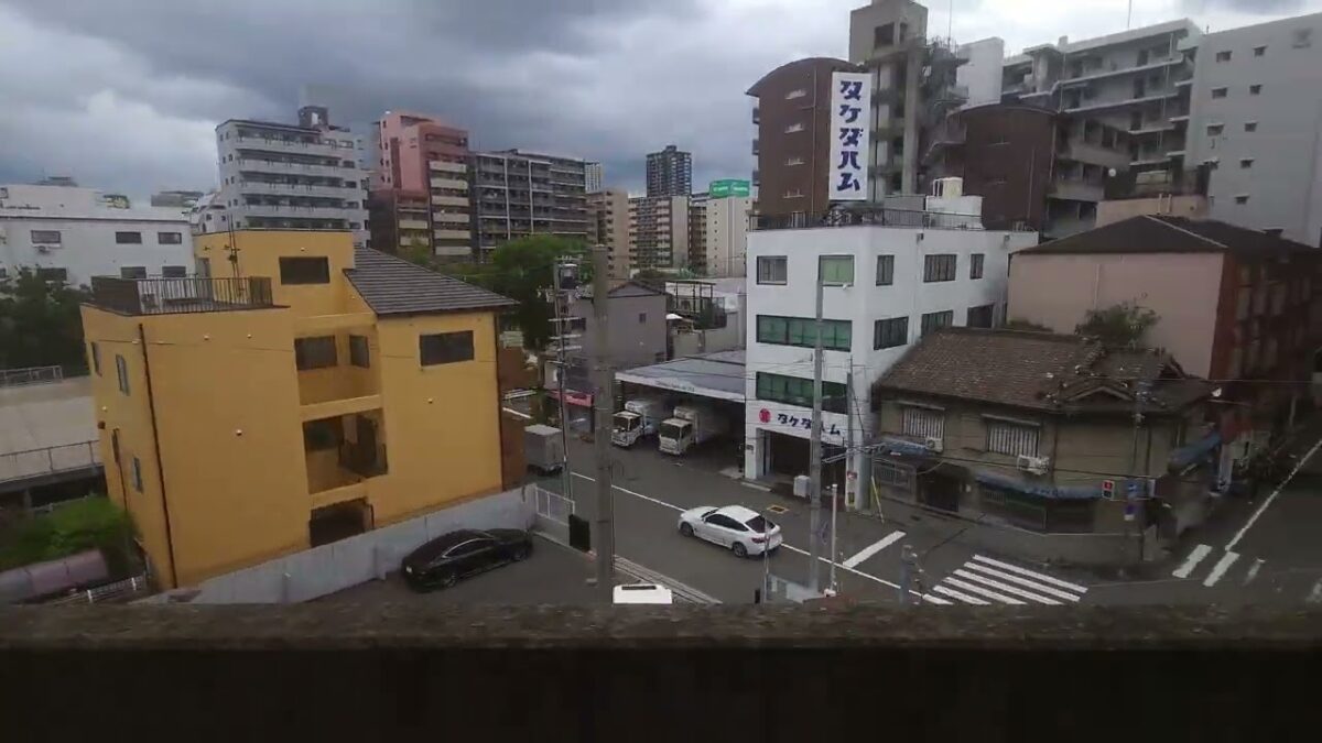 Shinsekai to Dotonbori (Train + Photo Walk) (4K)