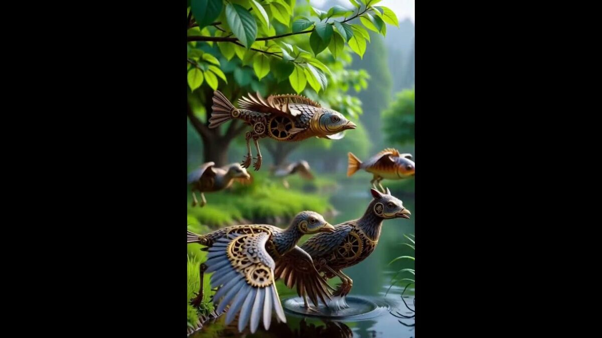 Steampunk & Nature ASMR | Oddly Satisfying Cinematic Journey 4K