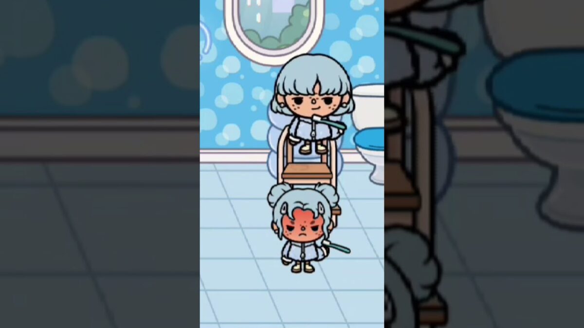 Toca BLUE ONLY Morning Routine 🩵