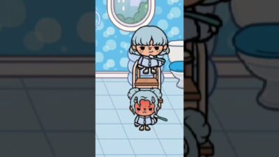 Toca BLUE ONLY Morning Routine 🩵