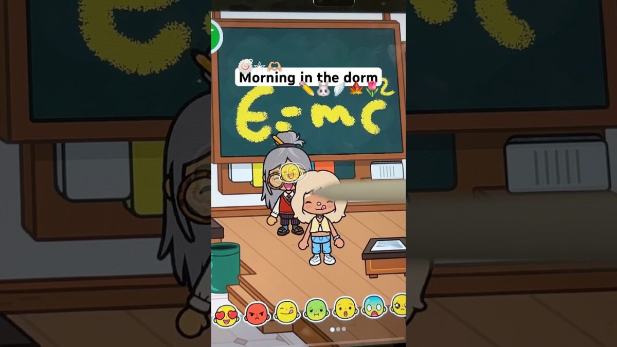 Toca Boca morning routine #tocaboca #college #morning 🍥🌷🪽