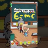 Toca Boca morning routine #tocaboca #college #morning 🍥🌷🪽