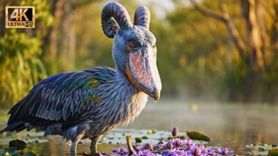 Top 100 Strangest Wetland Birds in the World | 4K Nature ASMR Sound