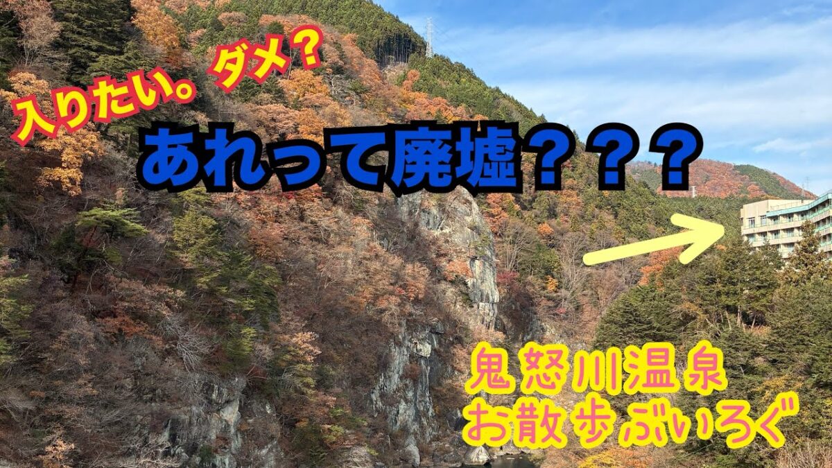 Vlog 〜ぶらり！鬼怒川温泉ひとり旅〜