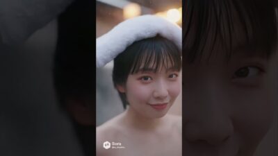 【温泉Vlog】アイドルの一人旅②｜露天風呂で過ごす休日 #vlog #アイドル #かわいい