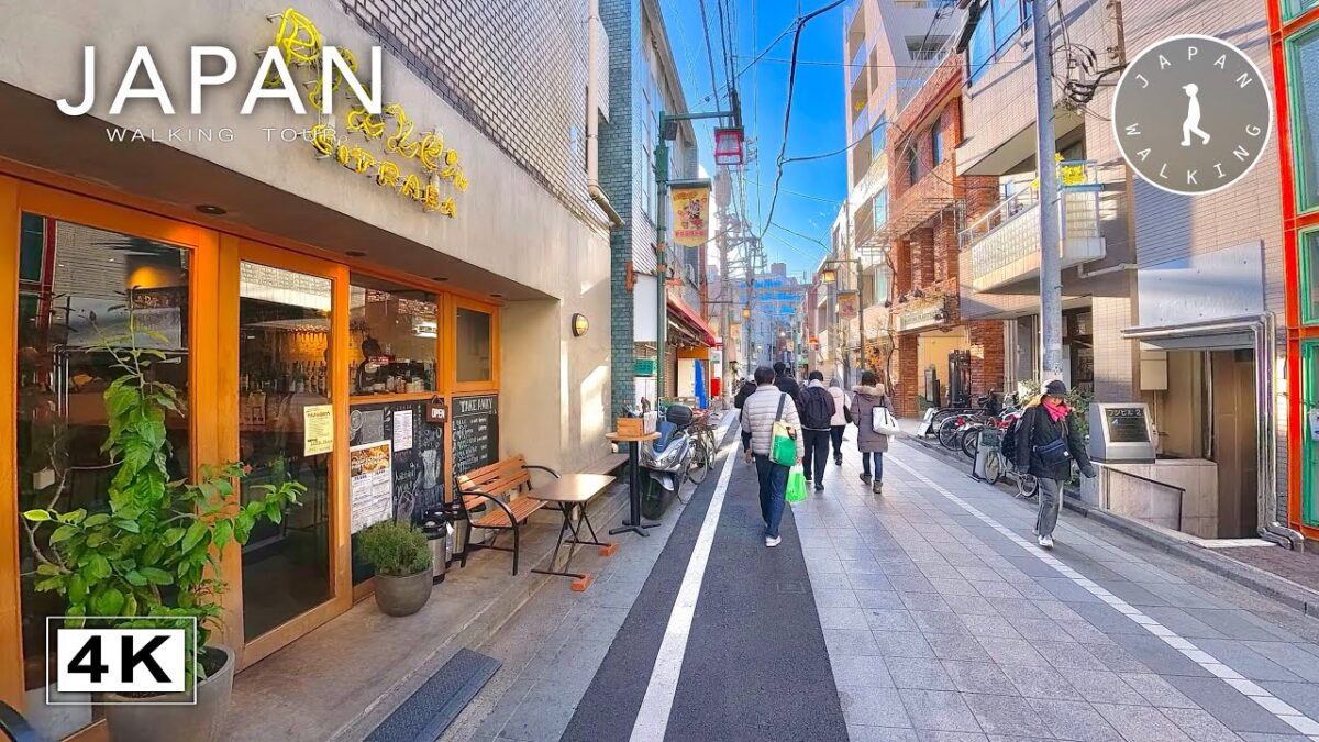 Walking Toward Nakano Through Quiet Streets | Japan Walking Tour【4K | 60fps】