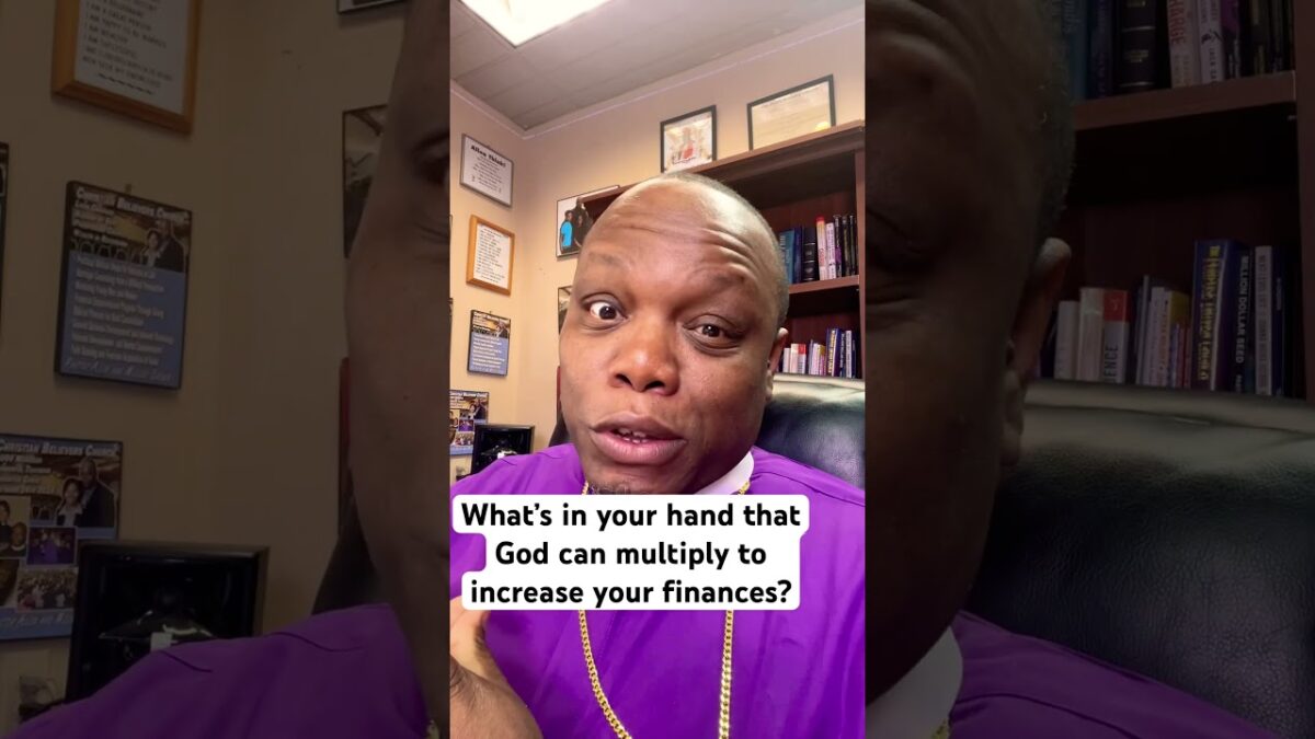 What’s in your hand that God can multiply? #biblewisdom #financialfreedom #prosperity #faithinjesus