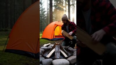 When AI meets nature. #asmr #camping #campinglife #shorts