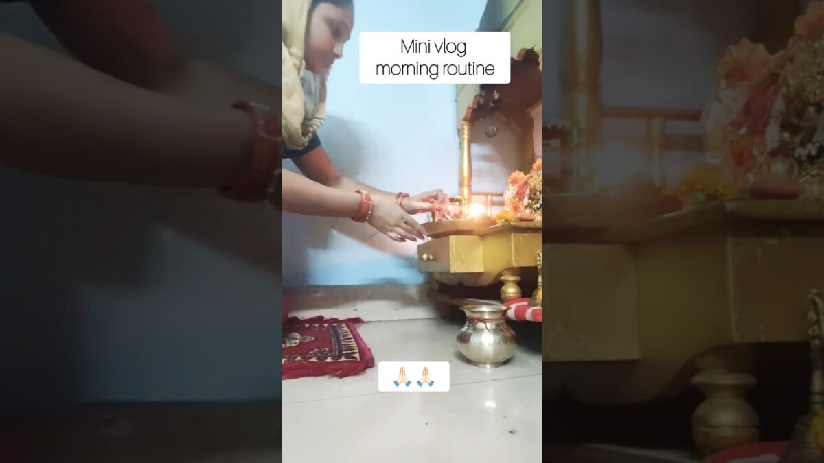 mini vlog morning routine🌼🙏🏻#songreel#trending#viral #youtubeshorts#youtubeshorts#reel@suman shorts🌄