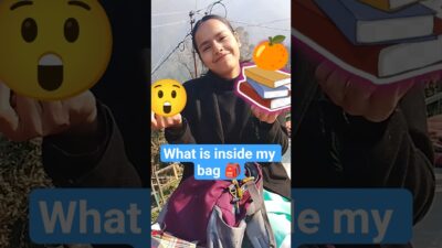 what’s in our bag 🎒 (Part2) #minivlog