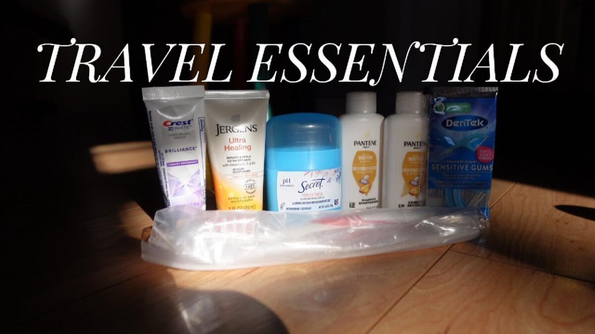 10-Piece TSA Travel Kit Review | Women’s Deluxe Travel Toiletries with Pantene!