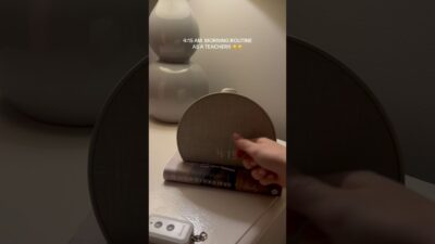 4:15 AM teacher morning routine ☀️ #teachers #explore #morningroutine #teacher #teacherslife #grwm