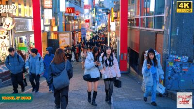 4K HDR Japan travel 2026 | Walk in Harajuku（原宿）Tokyo Japan | Relaxing Natural City ambience
