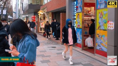 4K HDR Japan travel 2026 | Walk in Harajuku（原宿）Tokyo Japan | Relaxing Natural City ambience