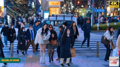 4K HDR Japan travel 2026 | Walk in Harajuku（原宿）Tokyo Japan | Relaxing Natural City ambience