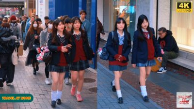 4K HDR Japan travel 2026 | Walk in Shibuya (渋谷) Tokyo Japan | Relaxing Natural City ambience