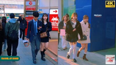 4K HDR Japan travel 2026 | Walk in Shibuya (渋谷) Tokyo Japan | Relaxing Natural City ambience