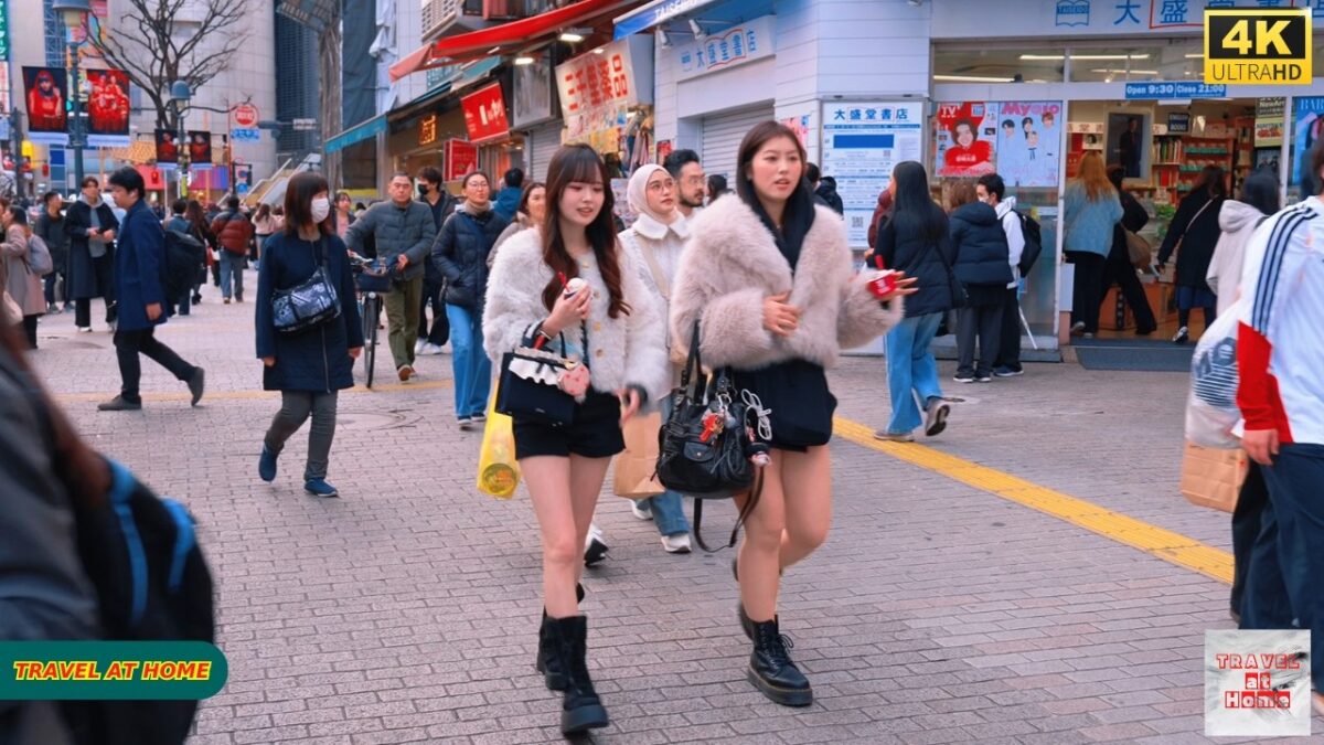 4K HDR Japan travel 2026 | Walk in Shibuya (渋谷) Tokyo Japan | Relaxing Natural City ambience