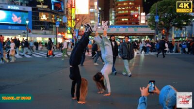 4K HDR Japan travel 2026 | Walk in Shibuya (渋谷) Tokyo Japan | Relaxing Natural City ambience