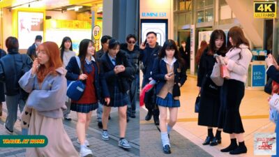 4K HDR Japan travel 2026 | Walk in Shinjuku（新宿）Tokyo Japan | Relaxing Natural City ambience