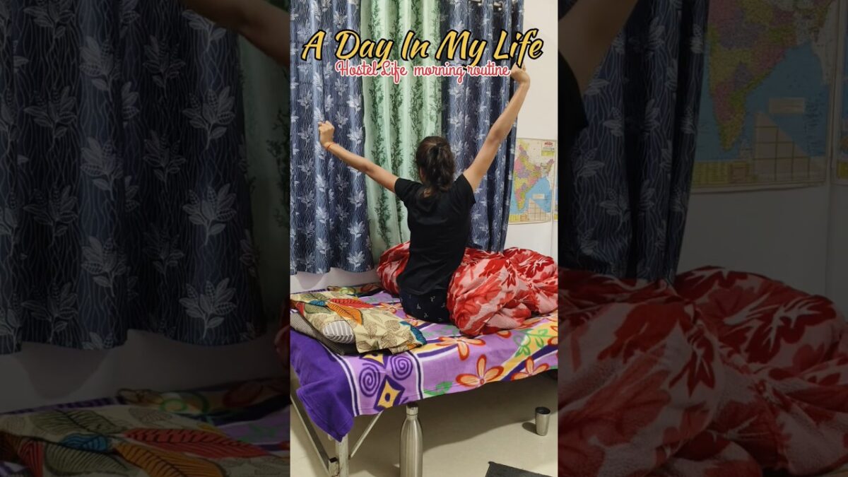 A Day In My Life✨”morning routine” #motivation #hostellife #upsc #study #shorts #viral #minivlog#fyp
