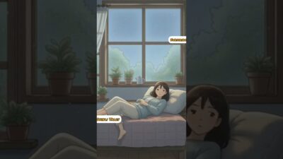 A Quiet Time With Myself 😌#shorts #ghiblirain #nature #asmr #trendingshorts #viral #relaxing #anime