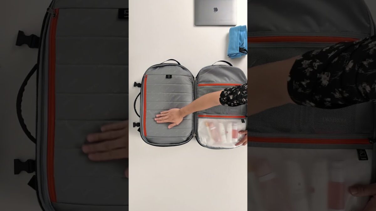 All my travel essentials for the 14 days are in this bag.#travel #backpack