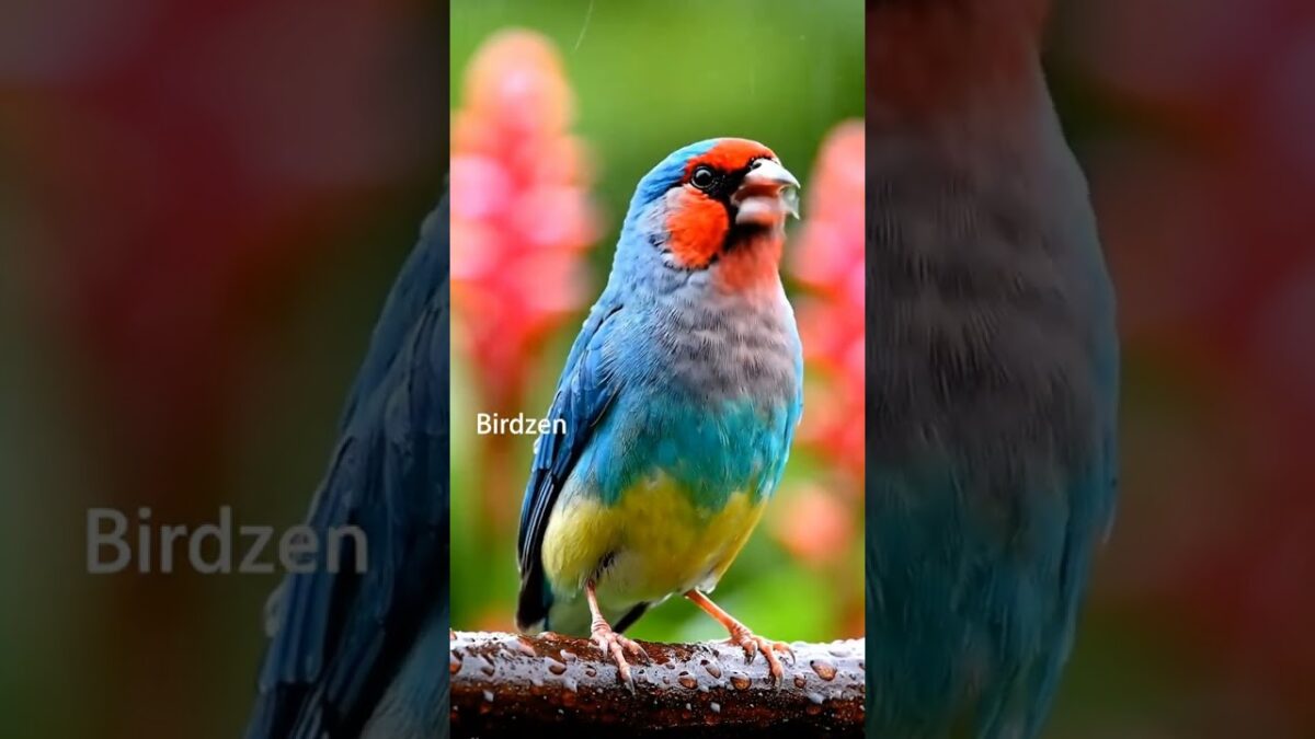 Finch calls in 4K: nature’s ASMR for instant peace. #Shorts #FinchMoment #NatureSounds