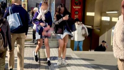 JAPAN GREAT WALK (Jan 2026) That Skirt Flip Wasn’t Planned… Was It?