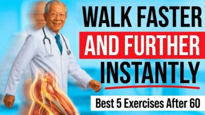 Japan’s Oldest Doctor: The ONLY 5 Exercises You Need To Walk FASTER and FURTHER After 60