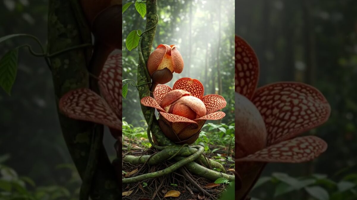 Nature’s rarest bloom | ASMR #asmr #nature #satisfying #trendingshorts