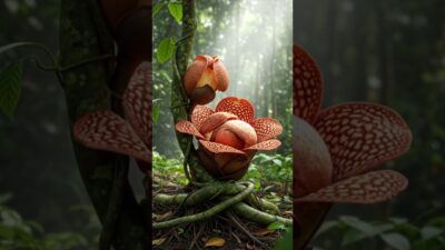 Nature’s rarest bloom | ASMR #asmr #nature #satisfying #trendingshorts