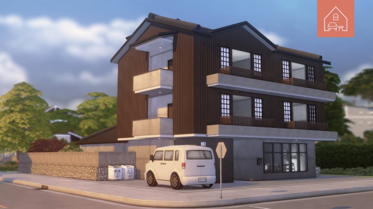 Onsen Ryokan — Boutique Hotel 🎍 | The Sims 4 Speed Build in 4K ✨ | No CC