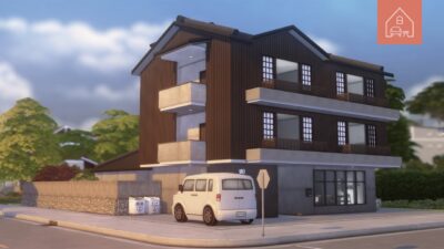 Onsen Ryokan — Boutique Hotel 🎍 | The Sims 4 Speed Build in 4K ✨ | No CC