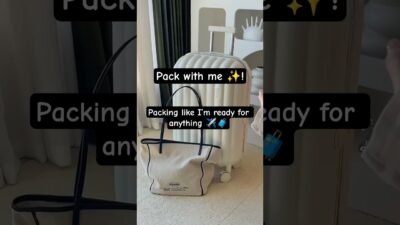 Overpacking again… but make it travel smart ✈️🧳 #packwithme #packing #packingtips #travelhacks