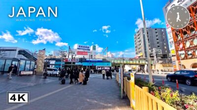 Shinjuku From Busy Streets Toward Nakano | Japan Walking Tour【4K | 60fps】