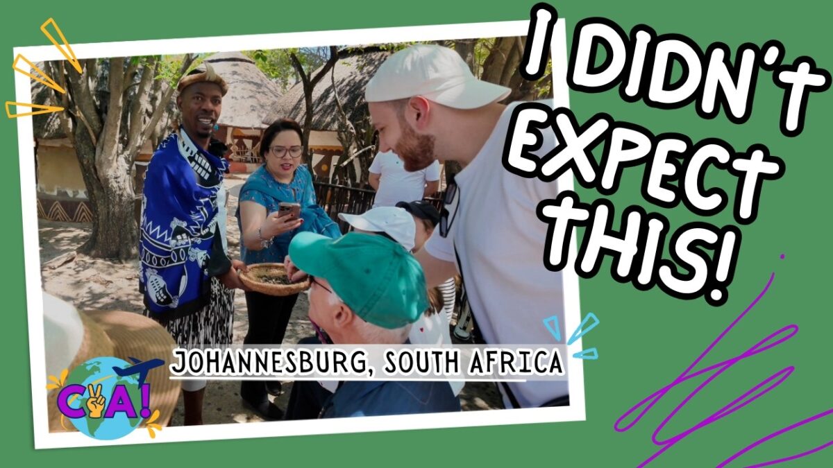 South Africa Through My Eyes | Lesedi Cultural Village | EatPrayLoveAfrica Series | POV Travel Vlog
