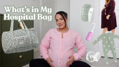 What’s In My Hospital Bag As A 2nd Time Mom *WHAT YOU ACTUALLY NEED!*