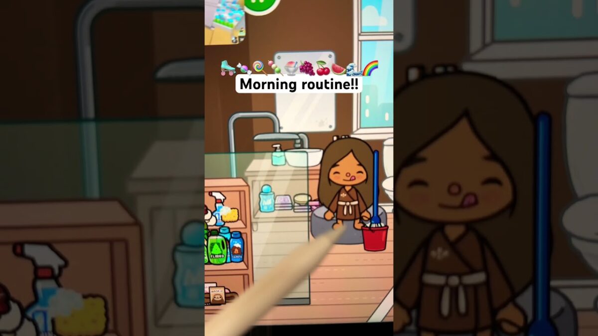 # #toca morning routine!!