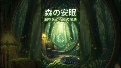 【森林浴】15秒で脳をリセット